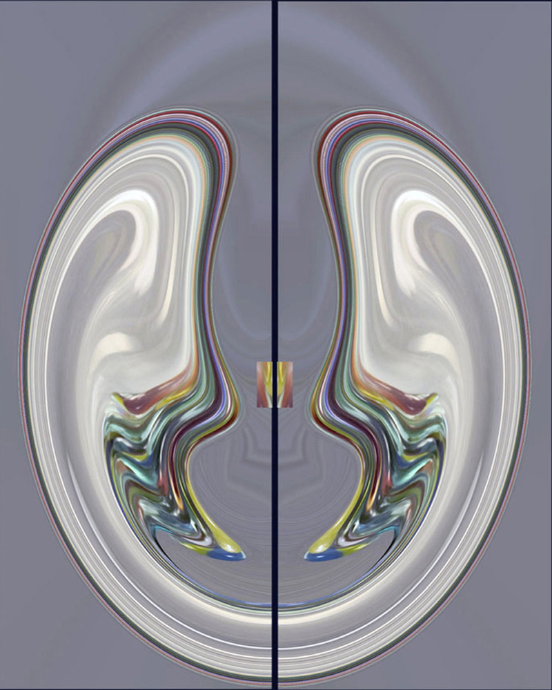 Music School Doors abstract image digital art photograph Raphael Shevelev