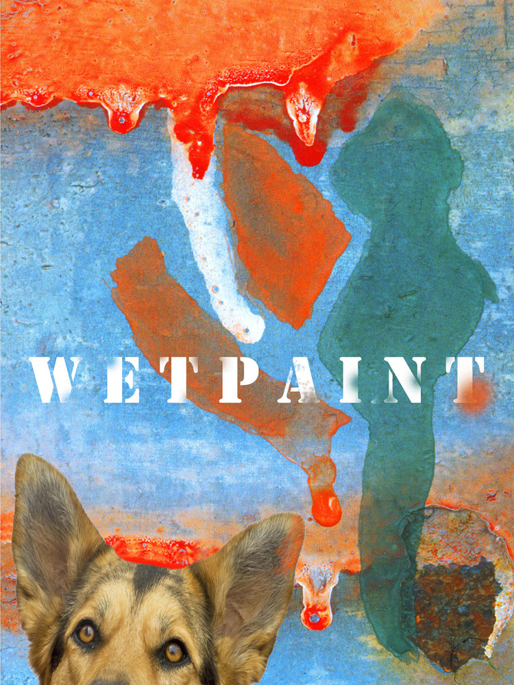 Price of illiteracy dog wet paint photograph Raphael Shevelev
