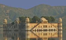 India Rajasthan Jai Mahal near Amber Fort photograph by Raphael Shevelev