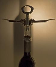 Sacramental Wine corkscrew sepia photograph Raphael Shevelev